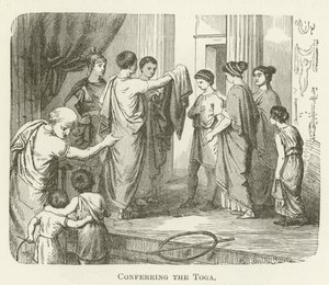 Konfererer Toga av English School