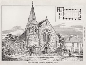 Congregational Church, Romford, Essex av English School