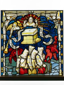 Bevart panel fra Great East Window på York Minster: 