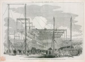 Bygging av Crystal Palace, Great Exhibition of 1851 av English School