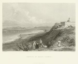 Klosteret på Mount Carmel, 1837 av English School