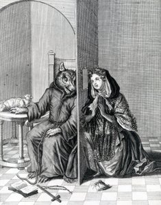 Konverter Angliam, eller det er en tåpelig sau som gjør ulven til sin bekjenner, 1800-tallet av English School