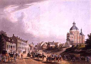 Formidling av den franske kanonen fra kampfeltet 24. juli 1815, ved Waterloo, utgitt av R. Bowyer av English School