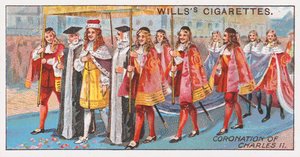 Kroningen av Charles II av English School