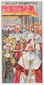 Kroningen av George III av English School