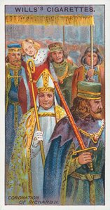 Kroningen av Richard II av English School