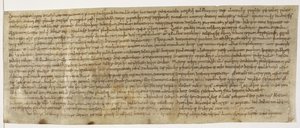 Cotton Augustus ii 18, Wealdhere-brev, c.704, tidligste brev lukket av English School