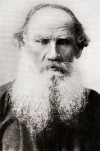 Grev Lev Nikolajevitsj Tolstoj, også kjent som Leo Tolstoj, fra Hutchinsons *History of the Nations*, utgitt 1915 (trykk) av English School