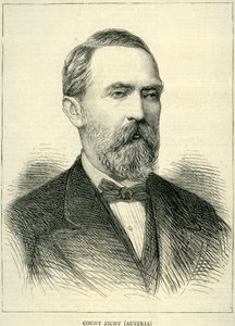 Grev Zichy fra The Graphic 1877 av English School