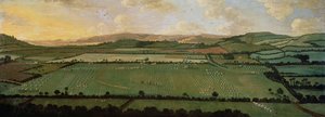 Country Round Dixton Manor, ca. 1725 av English School