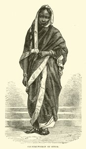 Landskvinne i Sindh av English School