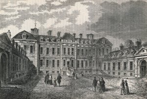 Gårdsplassen til Montagu House av English School