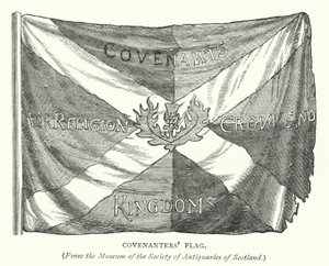 Covenanters' Flag (gravering) av English School