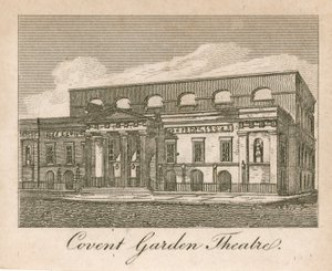 Covent Garden Theatre, London av English School