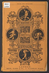 Forside av The Cornhill Magazine, januar 1874 av English School