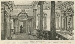 Cowfields, 30 Old Burlington Street: Galleri til stuegulvet av English School