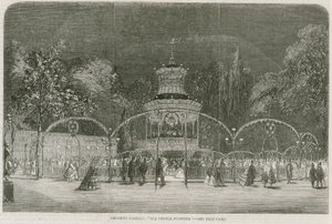 Cremorne Gardens, London: Krystallplattformen av English School
