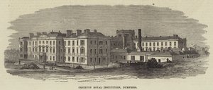 Crichton Royal Institution, Dumfries (gravering) av English School