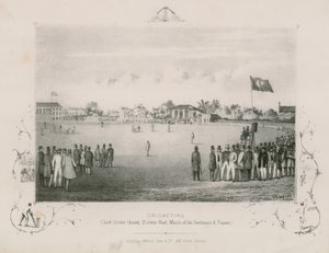 cricket; Lord Cricket Ground, St Johns Wood; Kamp mellom herrene og spillerne av English School