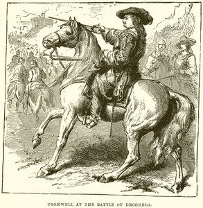 Cromwell i slaget ved Drogheda