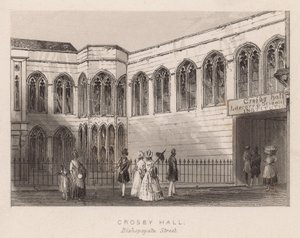 Crosby Hall, Bishopsgate Street, London av English School