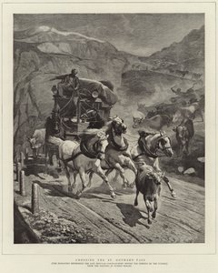 Krysser St Gothard-passet