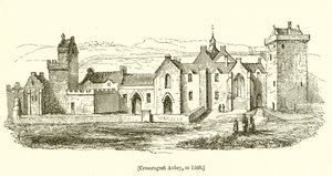 Crossraguel Abbey, i 1560 av English School