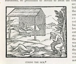 Curing the Sick, Natives of Hispaniola, fra 