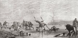 Curling på 1800-tallet, fra 