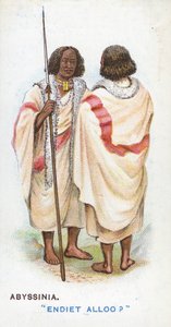 Vanlig hilsen i Abessinia, 1907 av English School