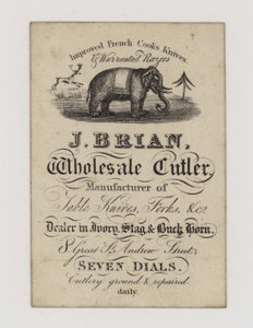 Cutler, J Brian, byttekort av English School