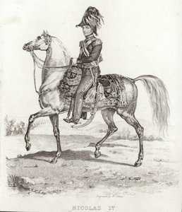 Tsar Nicholas I av Russland av English School