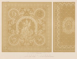 Damask lin av English School