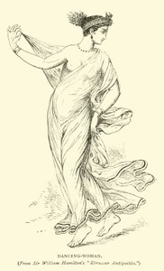 Danse-kvinne av English School