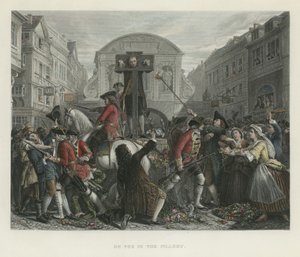 Daniel Defoe i stolpen av English School