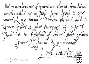 Henry Darnley (Lord) von English School