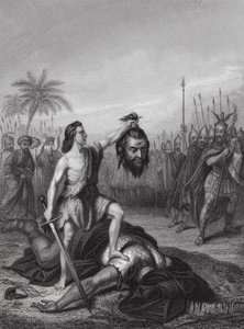 David og Goliat (gravering) av English School