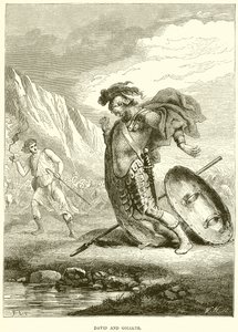 David og Goliat av English School