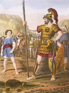 David og Goliat av English School