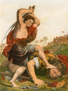 David dreper Goliat av English School