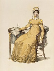 Dagskjole, motetallerken fra Ackermanns Kunstdepot av English School