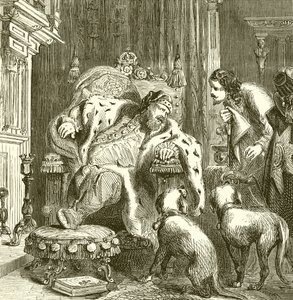 Død av James I, 1525 av English School