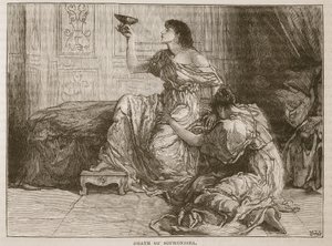 Sophonisbas død av English School