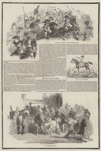 Hertugen av Wellingtons død (gravering) av English School