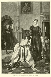Dødsordren til Mary Queen of Scots av English School