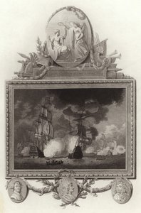 Nederlag for den nederlandske flåten, 3. juni 1665 av English School