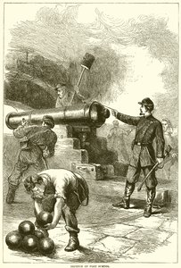 Forsvar av Fort Sumter av English School