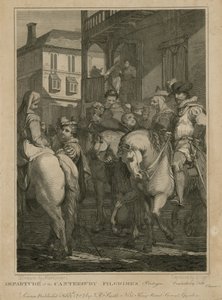 Avgang for Canterbury Pilgrimen av English School