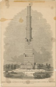 Design av Charles Burton for konvertering av Crystal Palace av English School