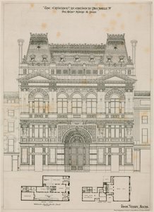 Design for The Criterion Theatre, London av English School